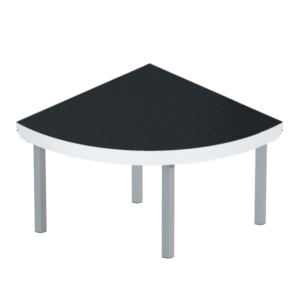 Podium 1X1 m 1/4 de cercle